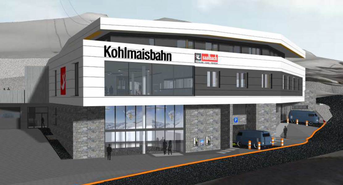 Das größte Einzelprojekt im Skicircus ist die neue Kohlmaisbahn mit Talstation in Saalbach.