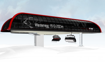 Die neue 6er Sesselbahn in Ladurns führt zum höchsten Punkt des Skigebiets.