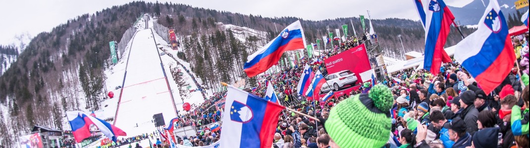 Für Slowenien ist es das größte Ski-Sportevent in der Geschichte des Landes.