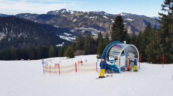 Ein Slalom-Parcour wartet am Söllereck auf dich.