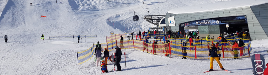 Am 24. Dezember dürfen auch die Gletscherskigebiete wie hier am Kitzsteinhorn wieder ihren Betrieb starten. Sie hatten am 3. November vorübergehend schließen müssen.