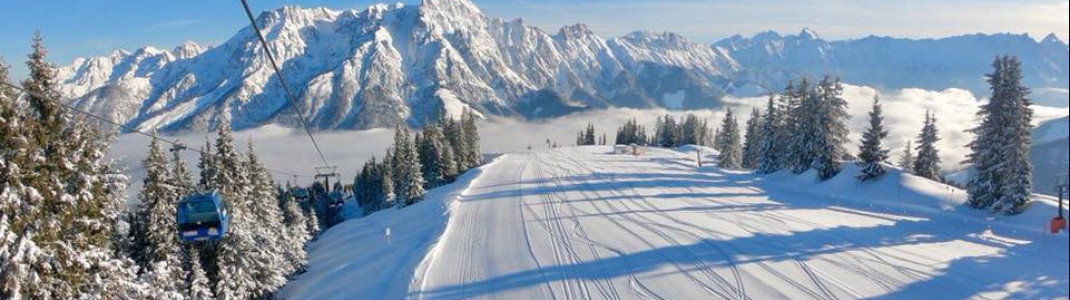 Selbst am Ostermontag, 2. April, herrschten im Skicircus noch tief winterliche Bedingungen.