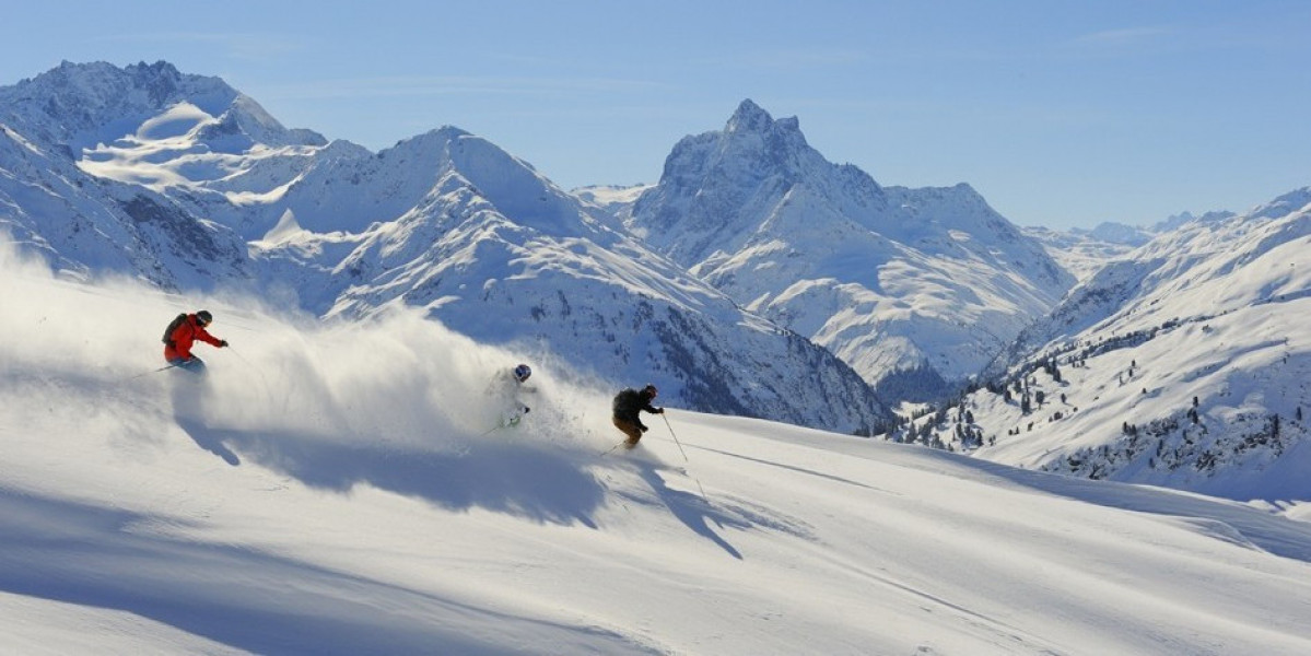 Zahlreiche Skirouten finden Skifahrer in St. Anton am Arlberg.