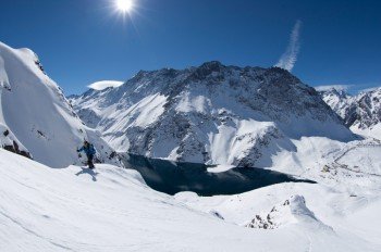 Portillo bietet eine beeindruckende Kulisse zum Skifahren