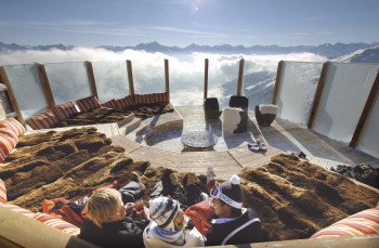 Traumpanorama mit Kuschelfaktor: Die Kristallhütte im Skigebiet Hochzillertal.