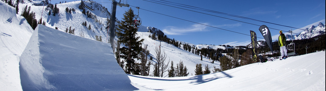 Tolle Pisten, Tiefschnee und Snowparks - das ist Skifahren am Mammoth Mountain.