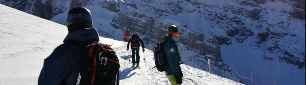 Sowohl Snowboarder als auch Skifahrer kommen in den Black Bowls voll auf ihre Kosten.