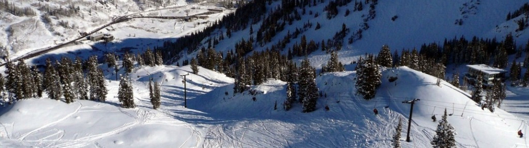 view from "Wildcat" and "Collins" mountain station