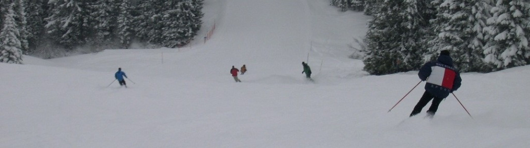 Sadly there are not a lot of red marked slopes in the resort Alta Badia.