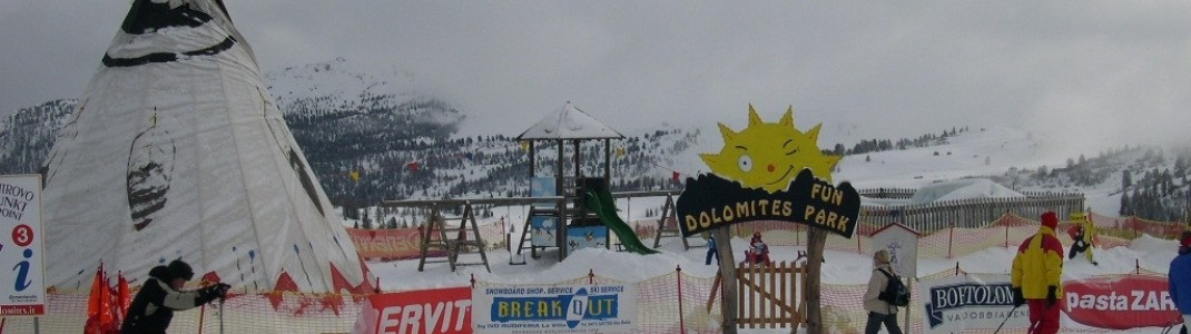 Children&#39;s park at the Piz La Ila!