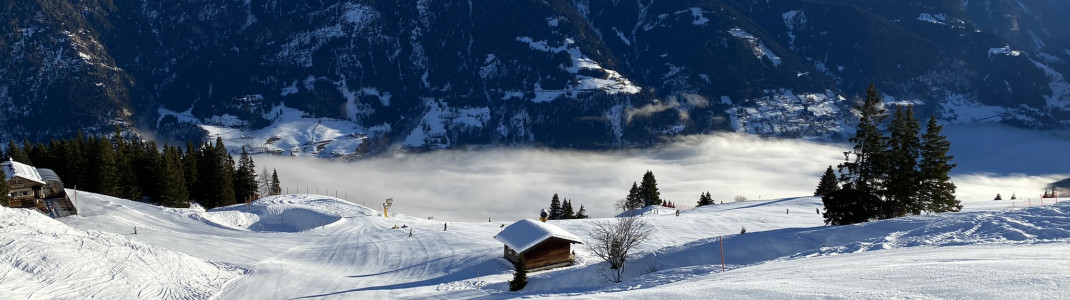 Perfect carving slope H4 Sendleiten with fantastic panorama into Gastein Valley!