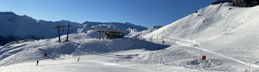 Mostly red slopes at the Sendleitenbahn (No. 6)