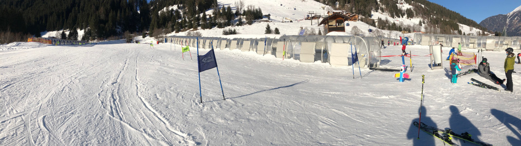 Magic carpet lifts at Ski Center Angertal