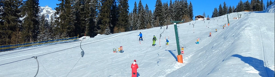 Baby lift directly at the top station.