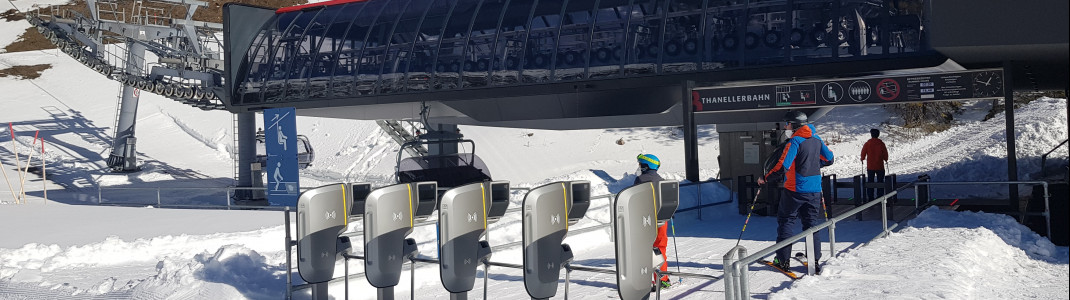 The new 6-seater Thaneller chair lift (2020/2021) is especially safe for kids.