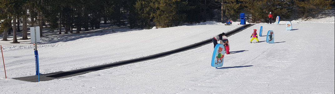 Free conveyor belt on the Thaneller slope