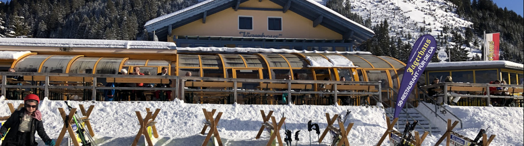 At the mountain station of the Egghof Sun Jet you can find the Jägerhaus.