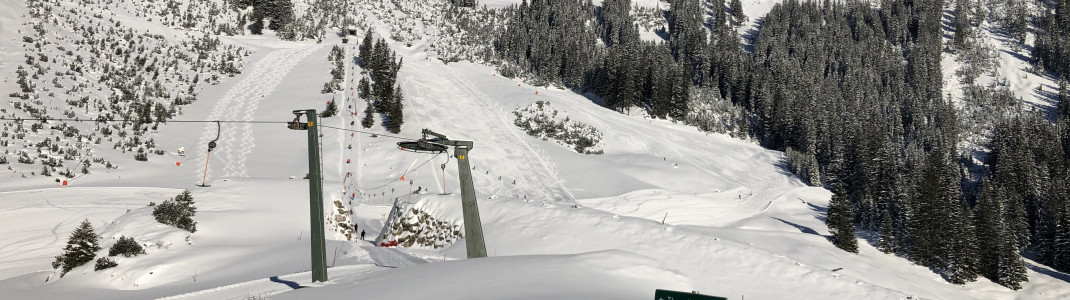 The friendly lift staff at the T-bar lifts will help you get started.