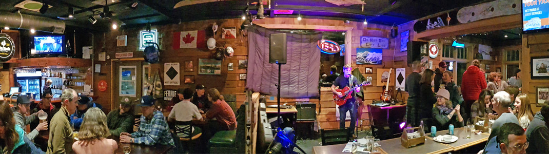Live music makes for a great atmosphere at T-Bar Pub.