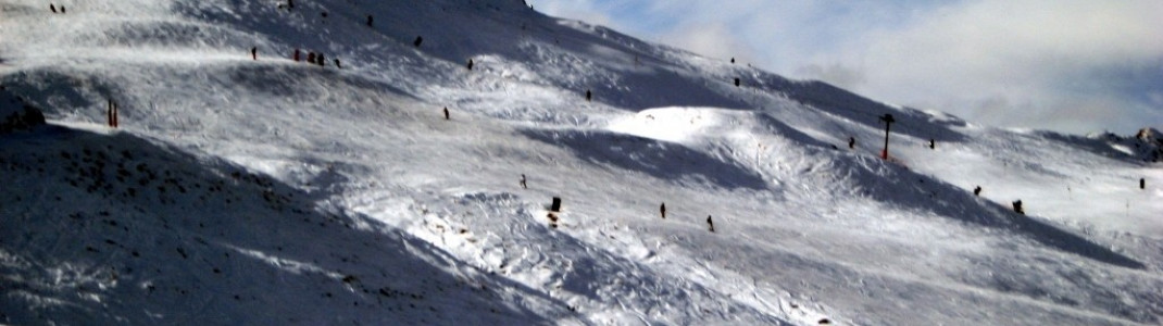 View of terrain at the "Rocky Gully" t-bar.