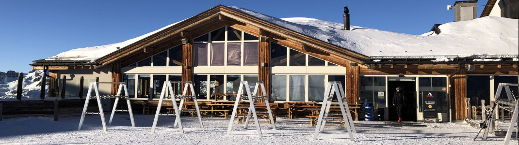 Restaurant at Murtèl mid-station