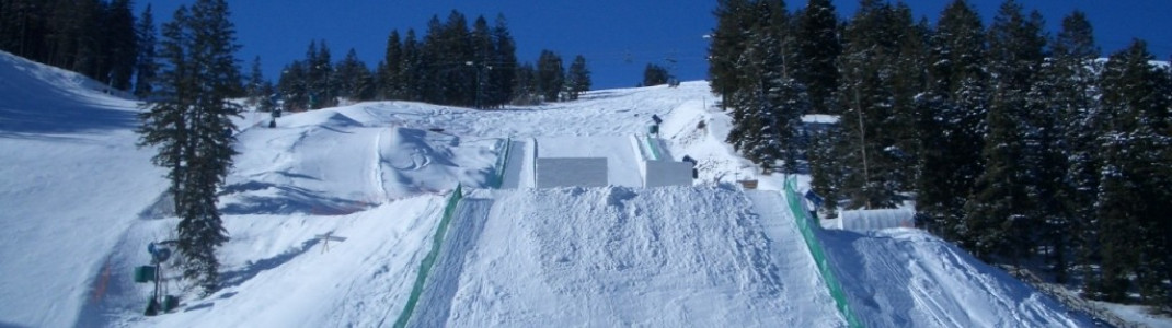 Freestyle area at the White Owl run