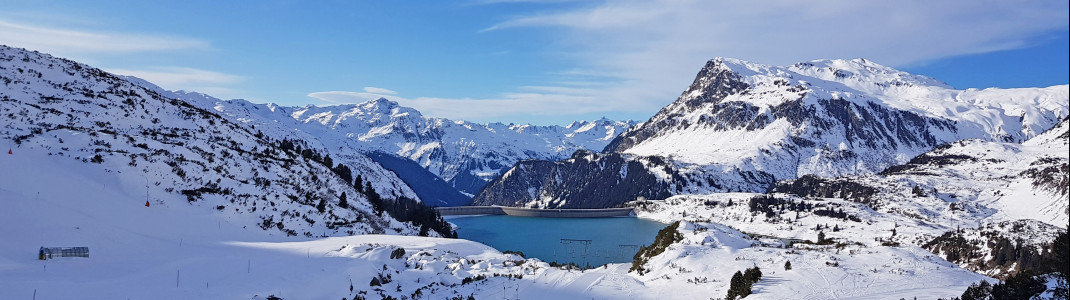 Deep-snow runs also await experts at Silvapark Galtür.