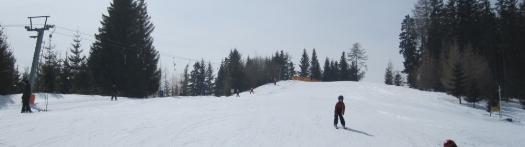 Practice slope at Sonnenlift