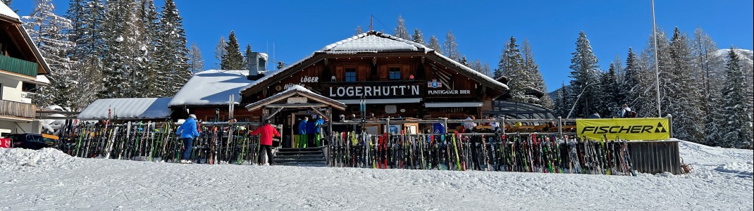 The Löger Hut is known for its après ski parties.