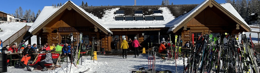 The Bärenhütte resembles a Canadian log cabin.