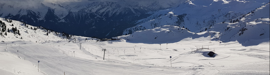Blue slopes at Hirschbichl lift