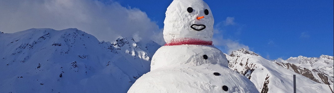 A cute photo point at the top station of the Wastenegg chairlift.