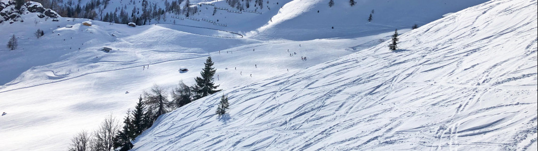 Great conditions await you on the northern slopes.