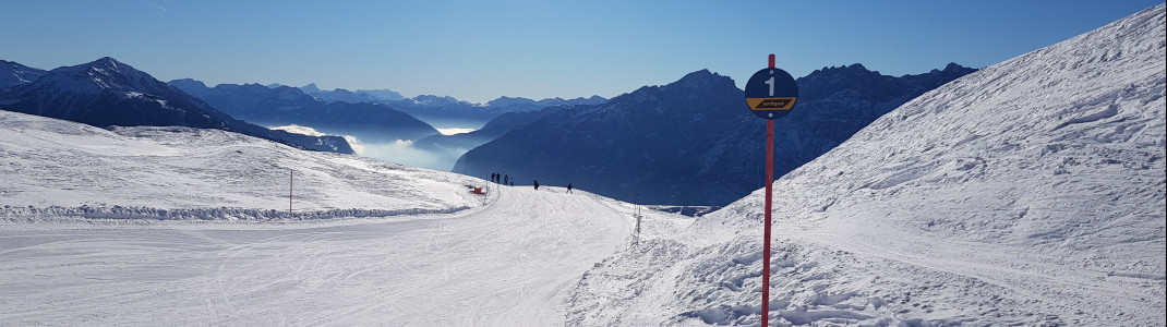 The ski areas in Lienz are very sunny.