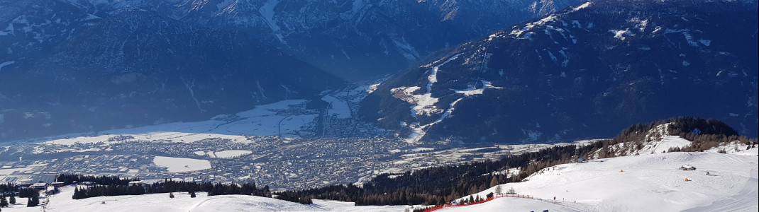 View from Zettersfeld over Lienz to Hochstein