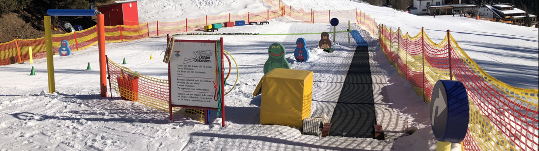 Kids area of the ski school at Zettersfeld