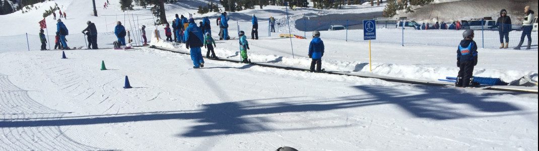 Beginner area at the base station of Discovery Express (close to Main Lodge).