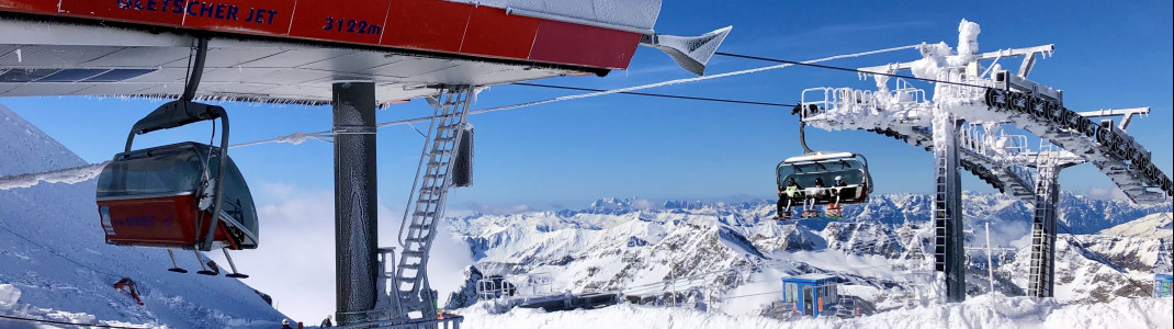 Thanks to its high altitude, the ski season at Mölltal Glacier lasts particularly long.