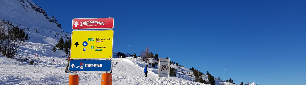 With the Bobby Runde there is a ski circuit especially for children.