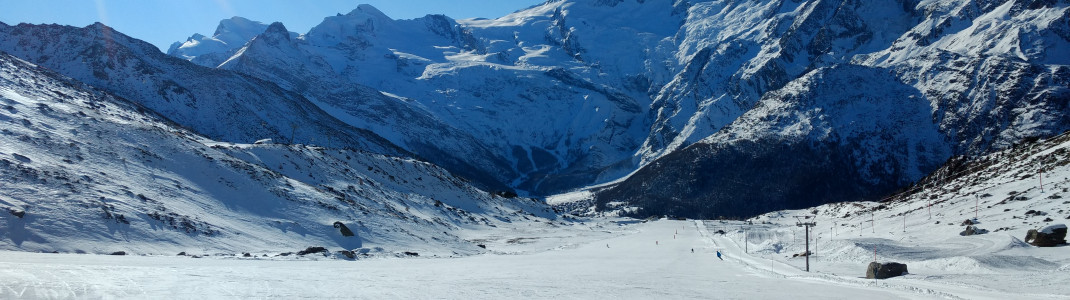 Blue slope at the button lift Sandiger Boden