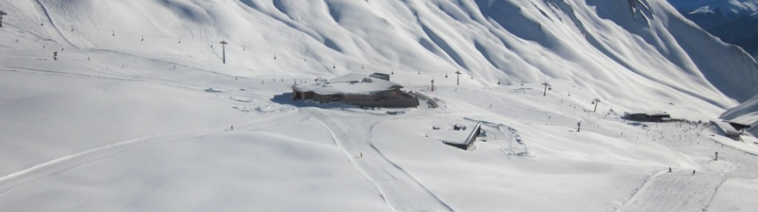 Lower part of the slope Mindersabfahrt