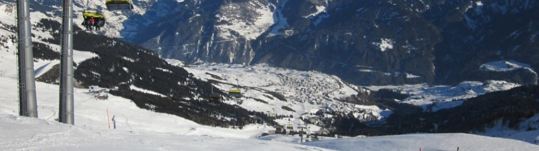 View from the top station of the Königsleithebahn