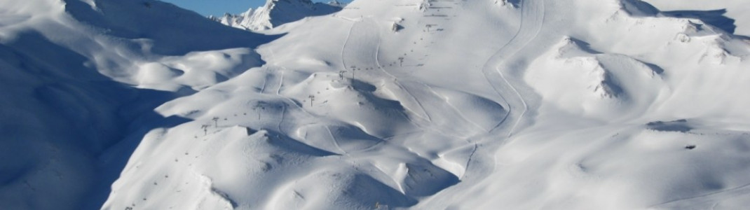 View onto the area around the Masnerkopfbahn lift