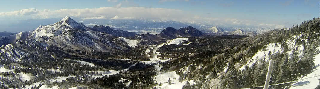 View from Mt Yokote