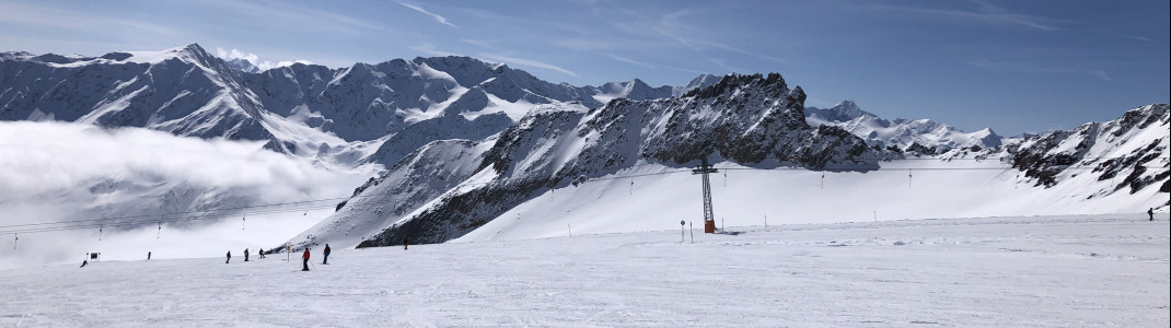 About 70 km of slopes are marked blue.