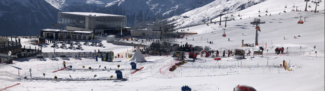 Kids' park of the ski schools at Giggijoch