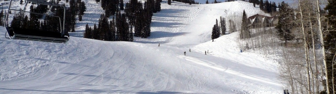 excellently groomed slopes