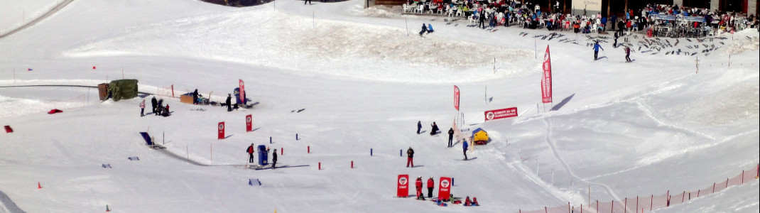 Childrens&#39; park at the top station of Riffelberg