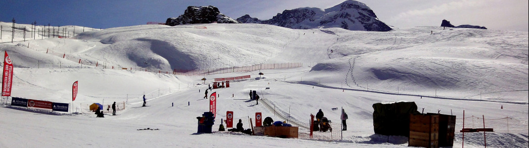 View across the childrens&#39; park at Riffelberg