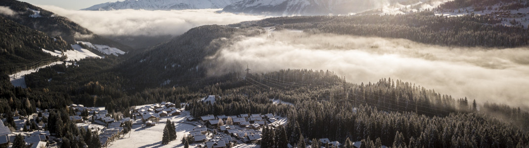 Ein Nebelmeer im Tal, tolle Pulverschnee-bei Sonnenschein Bedingungen am Berg: Das erwartet Wintersportler am Wochenende im Zillertal.